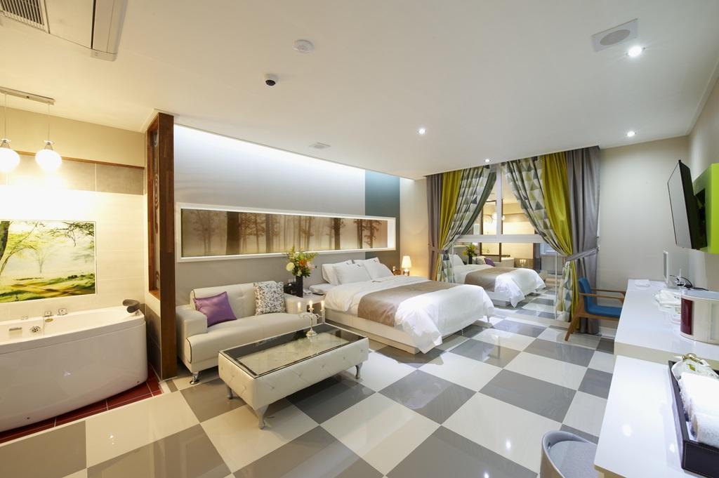 Hanam 1St Business Hotel Gwangju Metropolitan City Exteriér fotografie